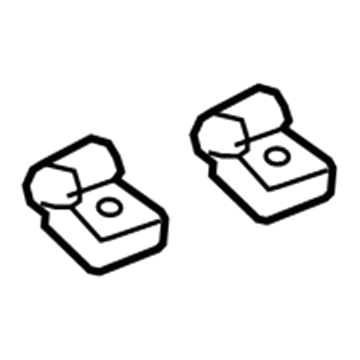 Cadillac 22892525 Fender Mounting Bracket