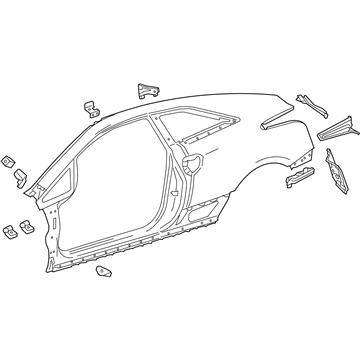 Cadillac 23431470 Uniside Assembly