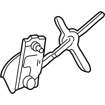 GMC R1500 Window Regulator - 14027432