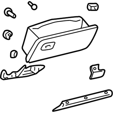 GM 16761249 Glove Box Door GM 16761249 Glove Box Door