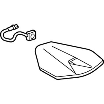 GM 84609024 Applique, Rear Center