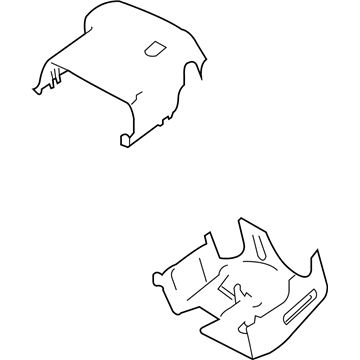 Chevy Impala Steering Column Cover - 19133684