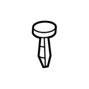 Cadillac 11589290 Upper Baffle Clip