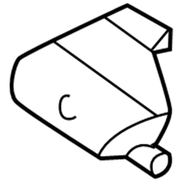 GMC 12335636 Bumper Bracket