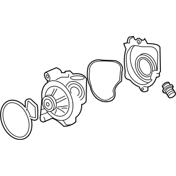 Chevy 12630084 Water Pump Assembly