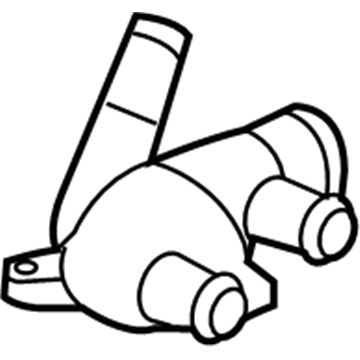 Saturn Thermostat Housing - 12583142