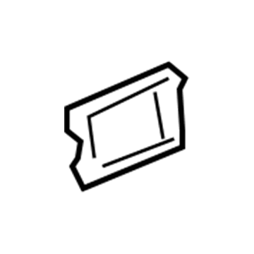 Pontiac 22724944 Hinge Reinforcement