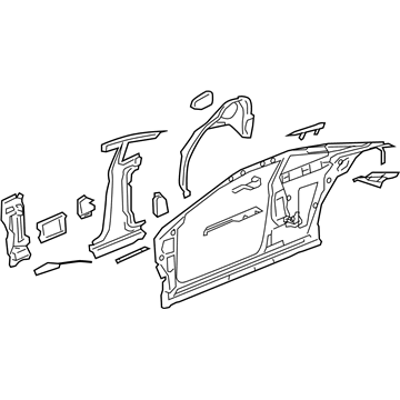 Pontiac 15773743 Inner Uniside