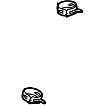 Saturn 11570616 Reservoir Hose Clamp