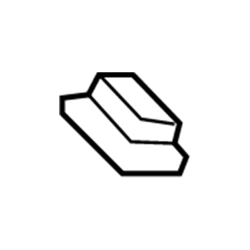 Cadillac 11546868 Wheelhouse Liner Retainer Nut