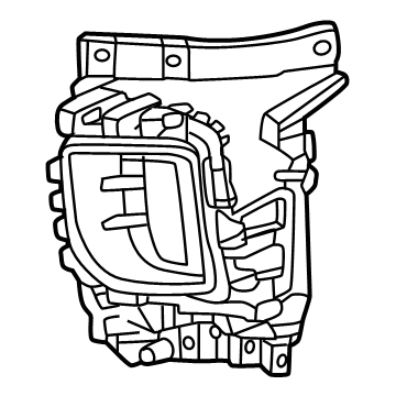 Chevy 84603334 Trim Bezel