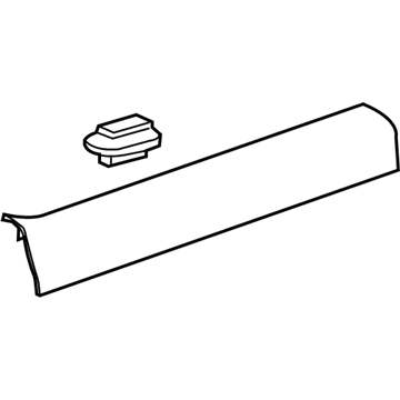 Chevy 92232884 Carpet Retainer