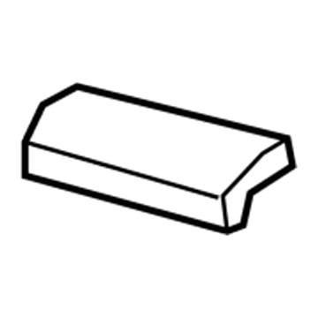 2000 Cadillac Seville Door Armrest - 12374442