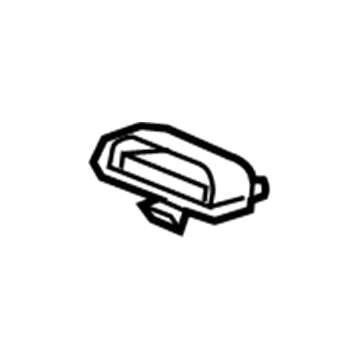 GM 23438056 Lid Latch, Jet Black