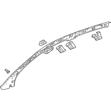 GM 60003210 Windshield Pillar Reinforcement, Driver Side