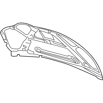 Chevy 96409481 Insulation