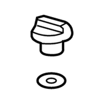 Chevy 12583570 Filler Cap