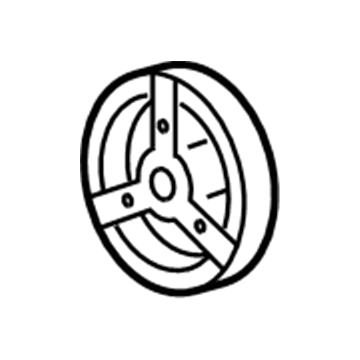 Chevy 90537704 Crankshaft Pulley