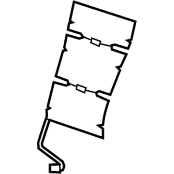 2012 Chevy Camaro Seat Heater Pad - 22968258