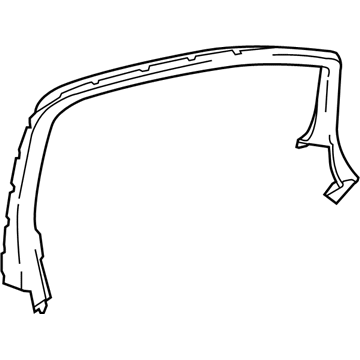 Buick 23131015 Upper Molding