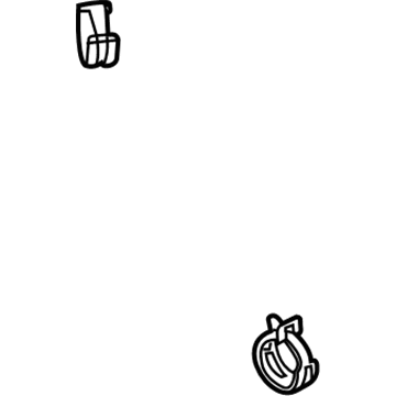 Cadillac 11516234 Upper Hose Clamp