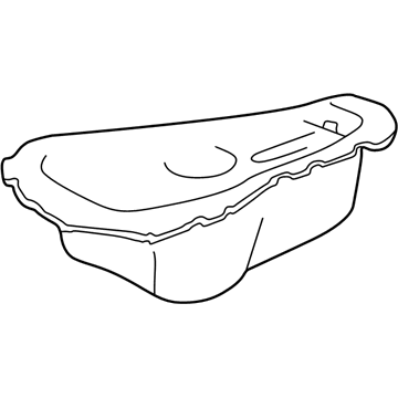 Pontiac Oil Pan - 12587389