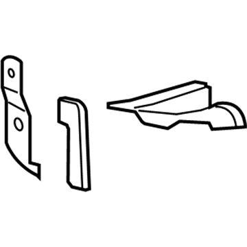 Cadillac 89022981 Filler Panel