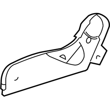 Chevy 89041787 Recline Cover