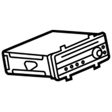 Cadillac 15887227 DVD Unit