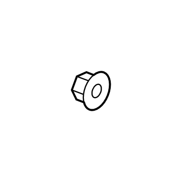 Chevy 11561329 Wheel Opening Molding Clip