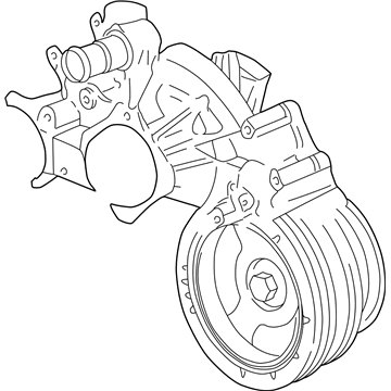 Pontiac Water Pump - 89018053