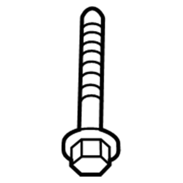 GM 11610474 Suspension Crossmember Mount Bolt GM 11610474 Suspension Crossmember Mount Bolt