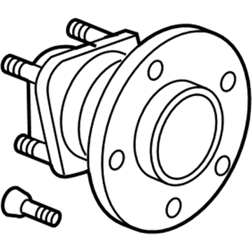Saturn 15889806 Hub & Bearing