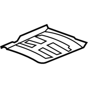 Saturn 96819136 Exhaust Heat Shield