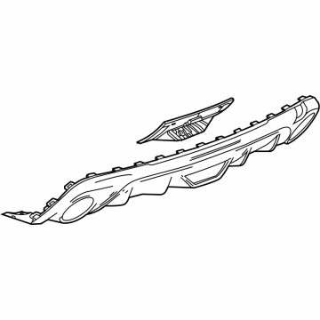 GM 42761568 Valance Panel, Rear GM 42761568 Valance Panel, Rear