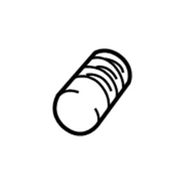 Chevy 22863104 Hood Bumper