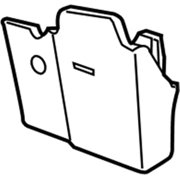 Chevy 92186659 Latch Cover