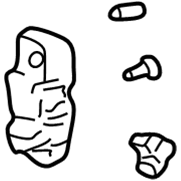 Cadillac DTS Door Latch Assembly - 16639125