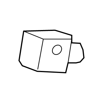 Cadillac 13525286 Front Impact Sensor