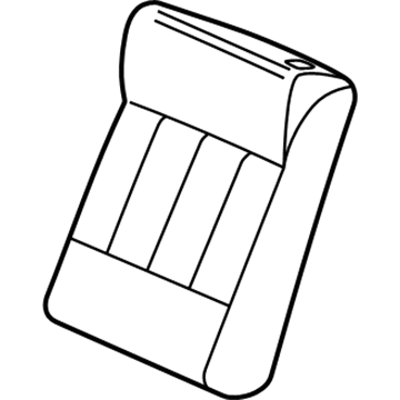 Saturn 22687002 Seat Back Cover