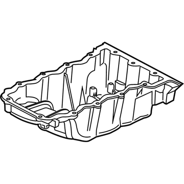 Buick Oil Pan - 55590832