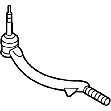 Oldsmobile Tie Rod End - 26100287