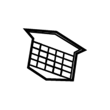 Cadillac CTS Emblem - 25765149