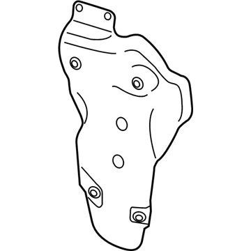 GM 12660128 Heat Shield GM 12660128 Heat Shield