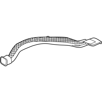 GMC 84801568 Defroster Duct