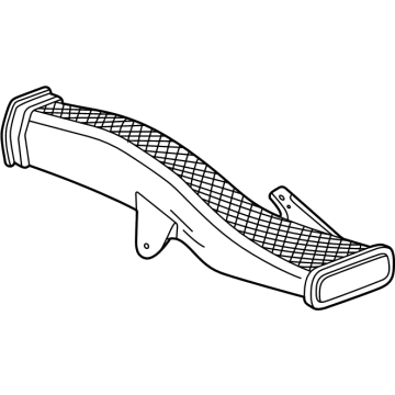 GMC 84801545 Rear Duct