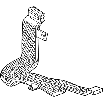 GMC 84801543 Rear Duct
