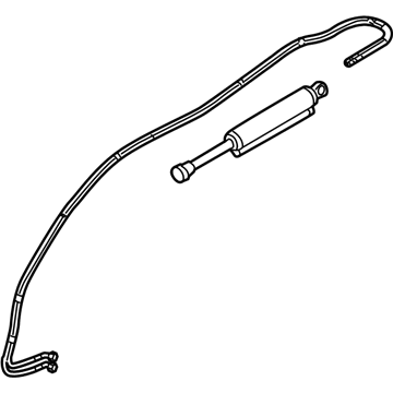 Cadillac CTS Tailgate Lock Actuator Motor - 20907606