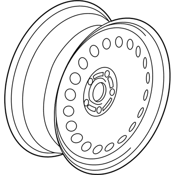 Chevy Spare Wheel - 22969718