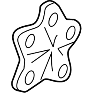 2001 Chevy Camaro Wheel Cover - 9593462